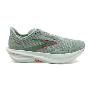 Brooks Hyperion Elite 3 Womens Road Running Shoes Green/Orange | USA-QRW837465